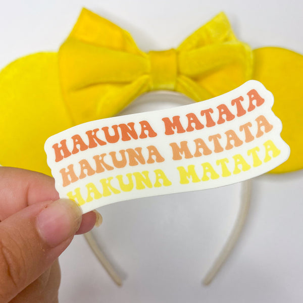 Hakuna Matata Sticker