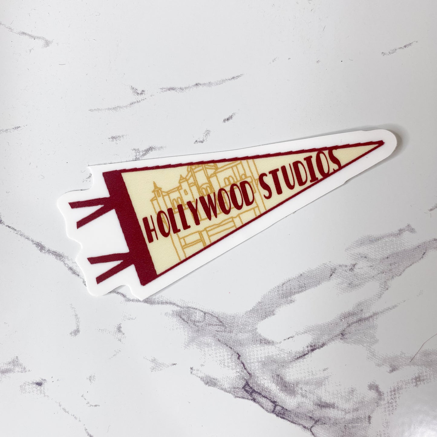 Studios Pennant Sticker