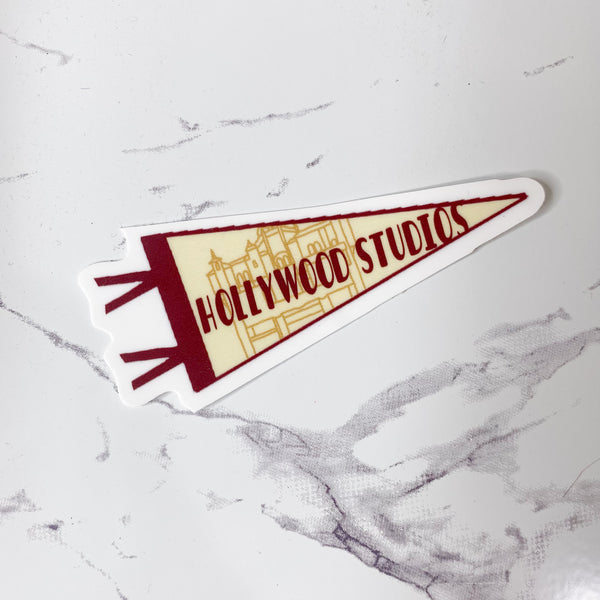 Studios Pennant Sticker