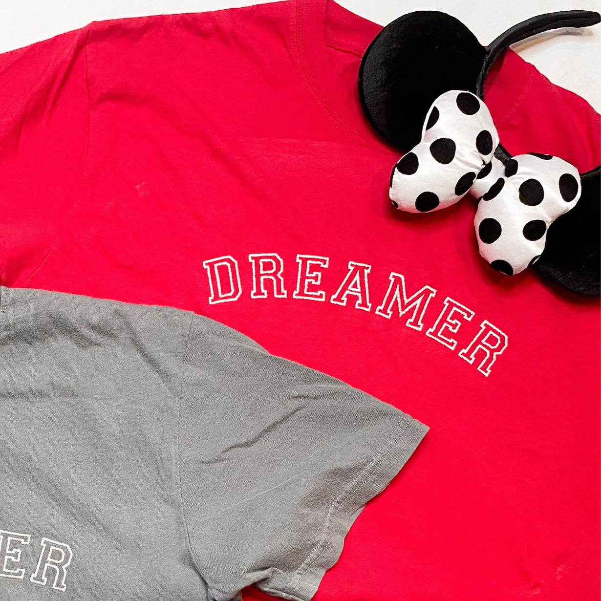 LARGE- Dreamer (Red) Tee