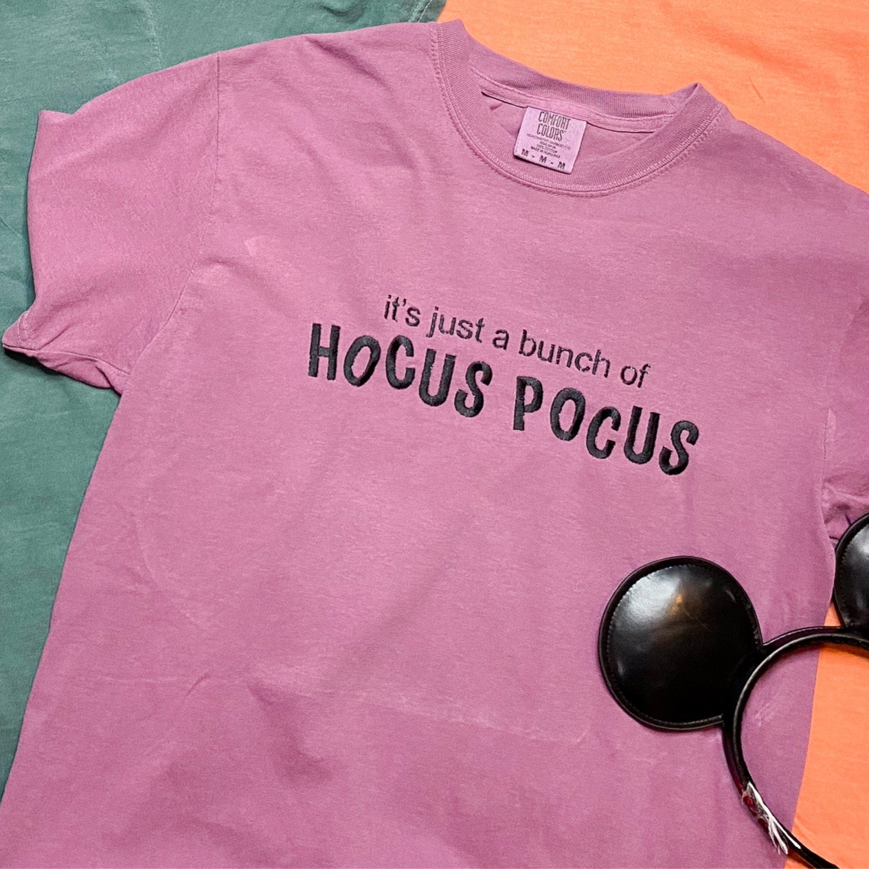 MEDIUM- Hocus Pocus (Berry) Crewneck Tee