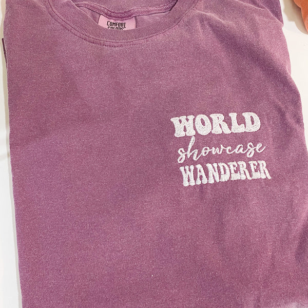 MEDIUM- World Showcase Crewneck Tee