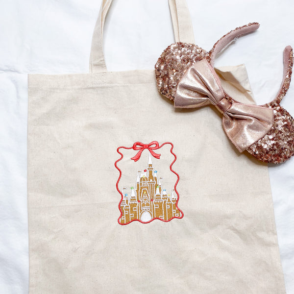 Gingerbread Castle Tote