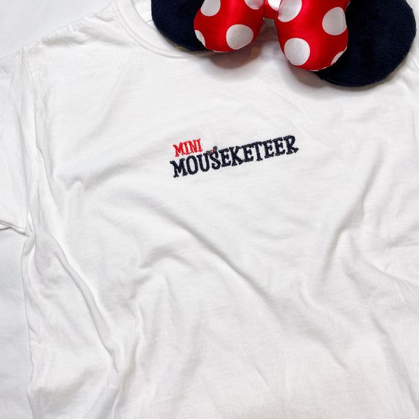 LITTLES LARGE- Mini Mouseketeer Tee