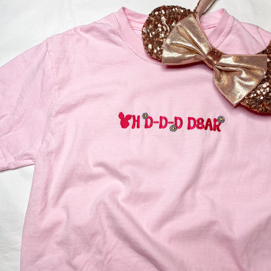 SMALL- Oh D-Dear Crewneck Tee