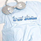 They Can't Order Me to Stop Dreaming